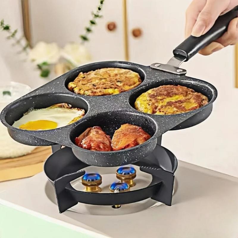 Mini Pancake Griddle - Антипригарная сковорода с несколькими отверстиями для