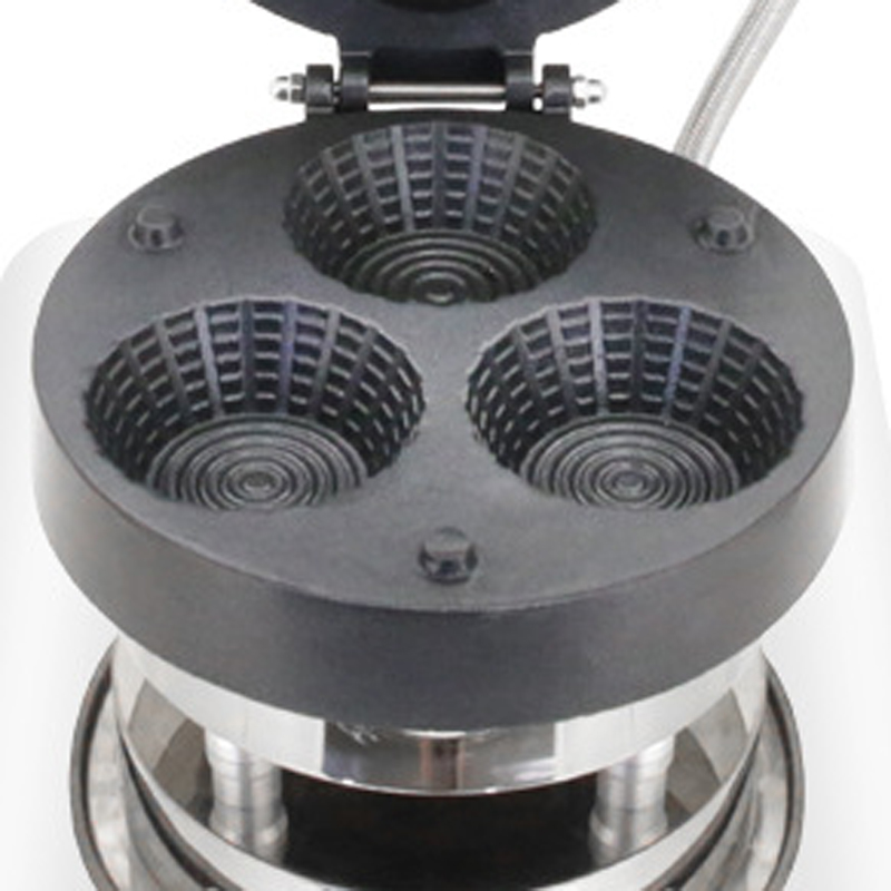 Waffle Cone Maker - Профессиональная вафельница для мороженого с тремя