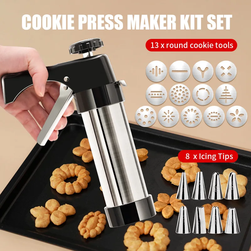 Churros Maker Gun - 13 шт./компл., ручная форма для печенья