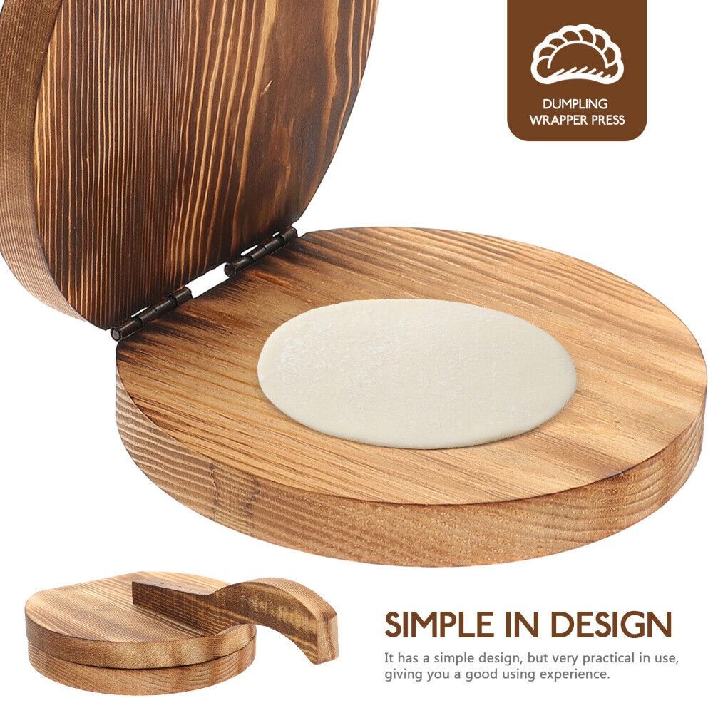 Dumpling Press Set - DIY деревянная обертка для пельменей, пресс
