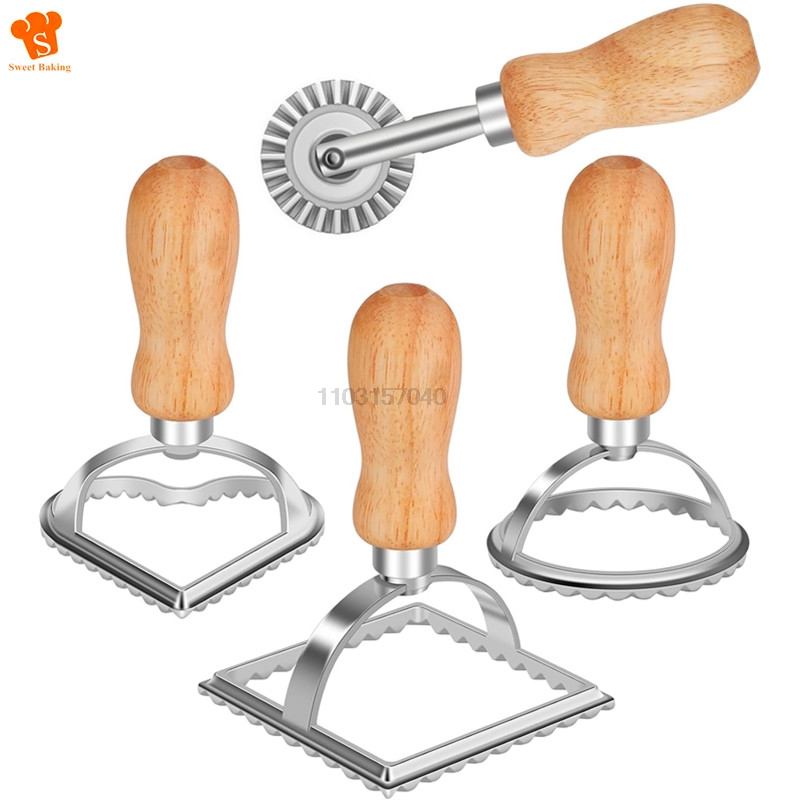 Dumpling Press Set - 3/4 шт., набор ручных форм для