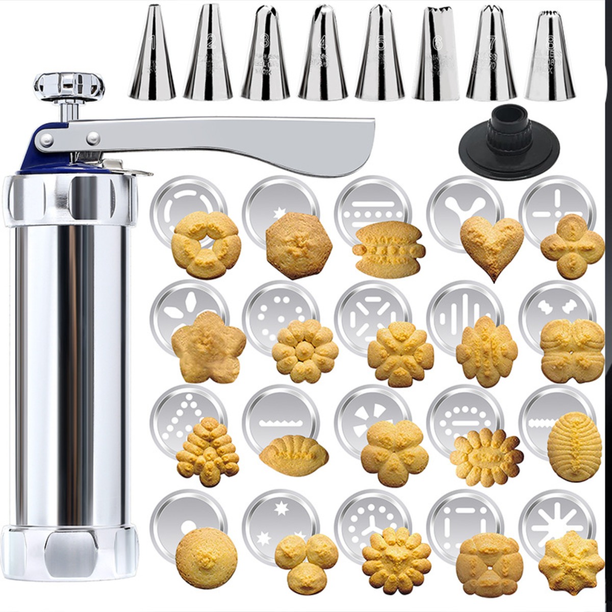 Churros Maker Gun - Набор для приготовления печенья из нержавеющей