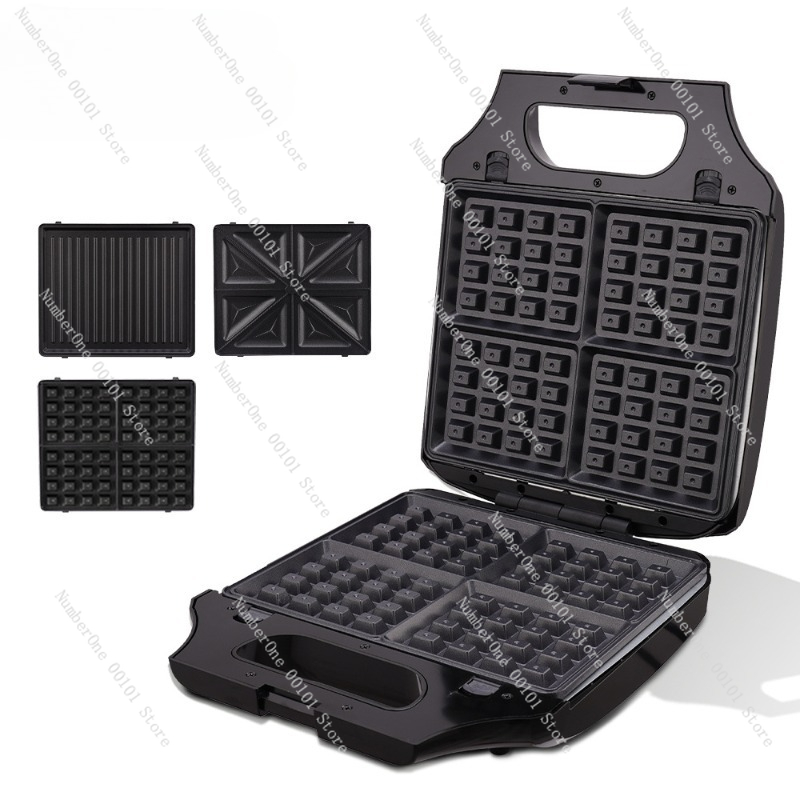 Waffle Cone Maker - Многофункциональная электрическая сковорода 3-в-1 для приготовления