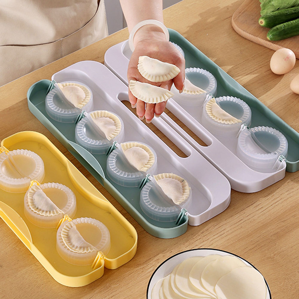 Dumpling Press Set - DIY пельмени 8-сеточный пресс для теста