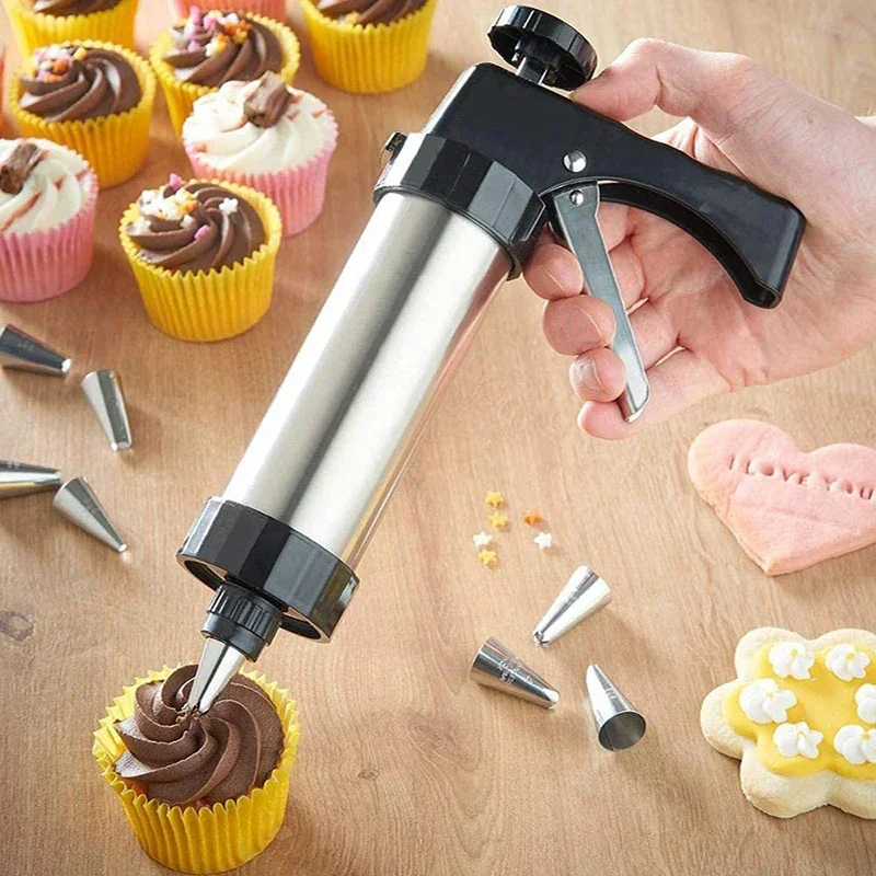 Churros Maker Gun - Набор для приготовления печенья и крема: