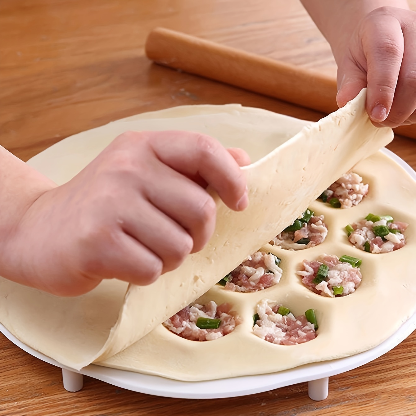 Dumpling Press Set - 1 шт.-простая фотоформа, кухонный пресс для