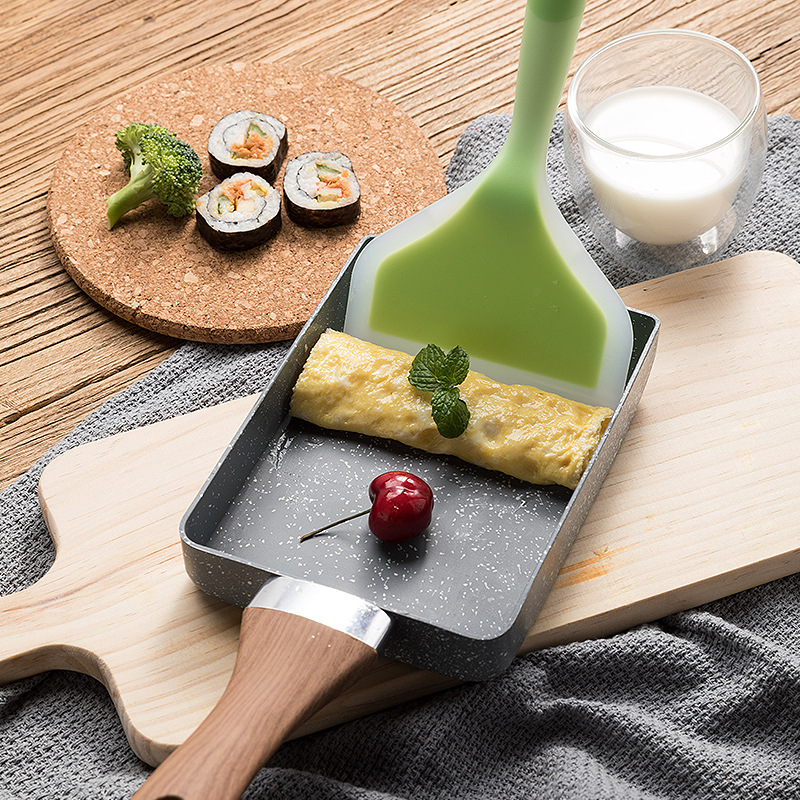 Mini Pancake Griddle - Сковорода тамагояки, омлет, черная сковорода с