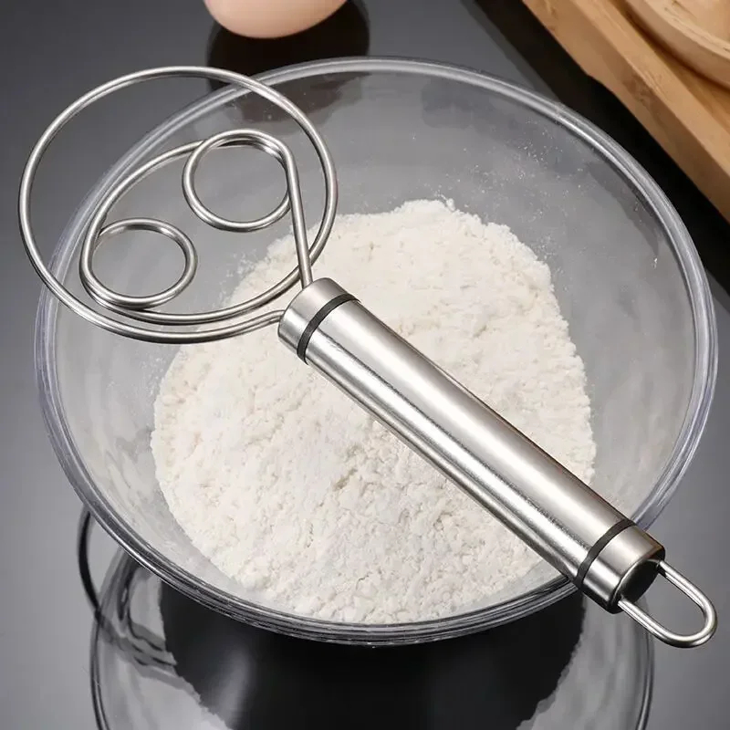 Danish Pancake Pan - Датская венчик-мешалка для теста с ручкой