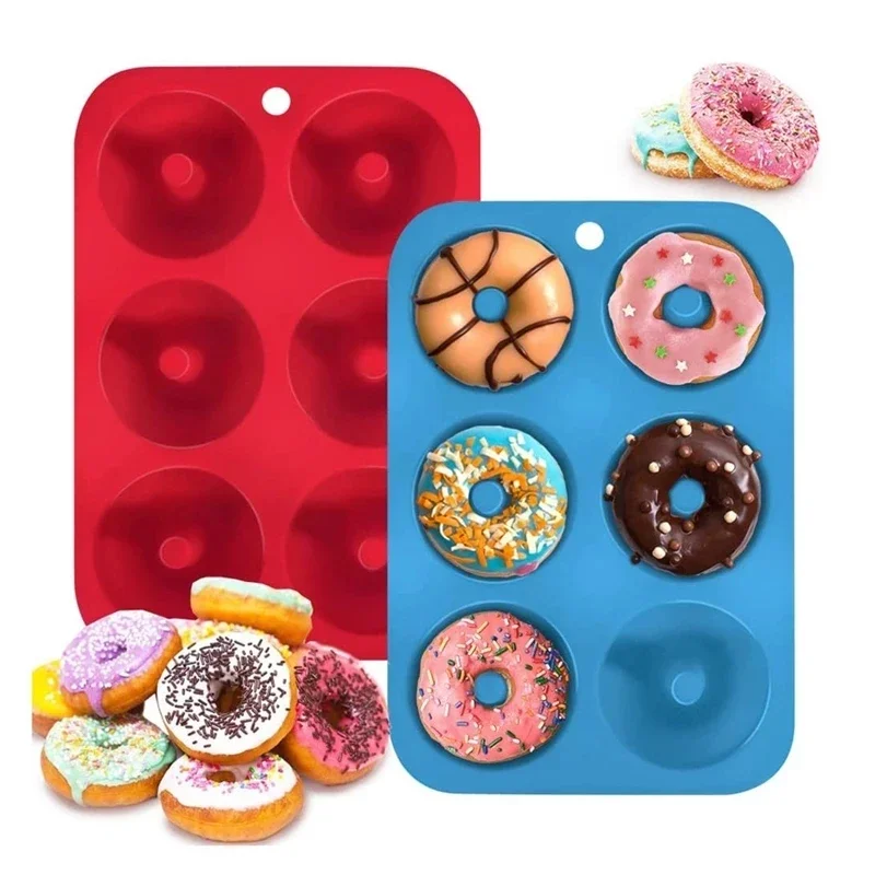 Donut Mold Silicone - 1/2 шт. силиконовая форма для пончиков