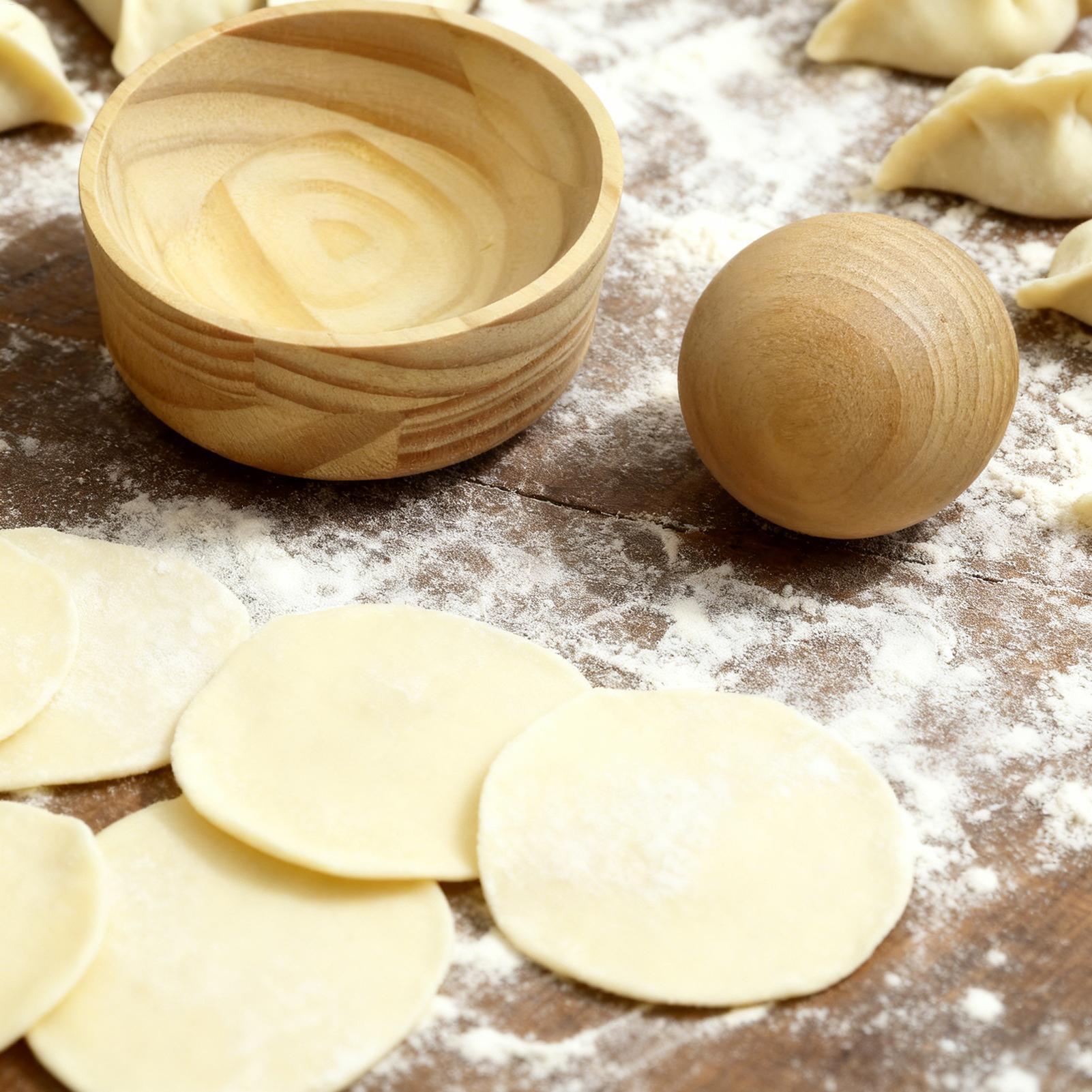 Dumpling Press Set - Форма-пресс для лепки пельменей, ручной инструмент