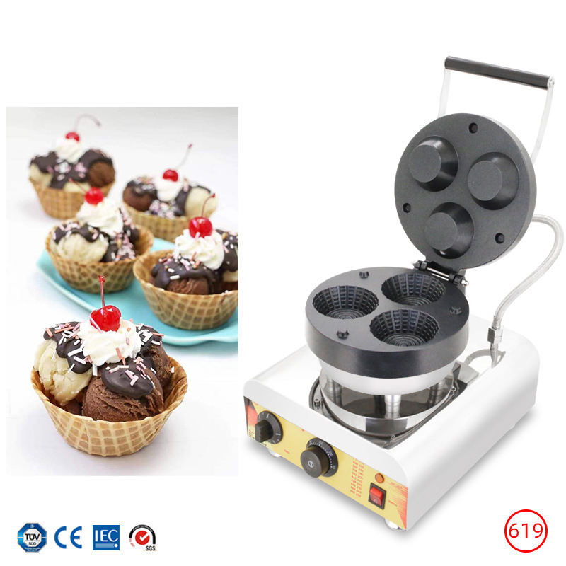 Профессиональная вафельница дл – обзор и цена Waffle Cone Maker