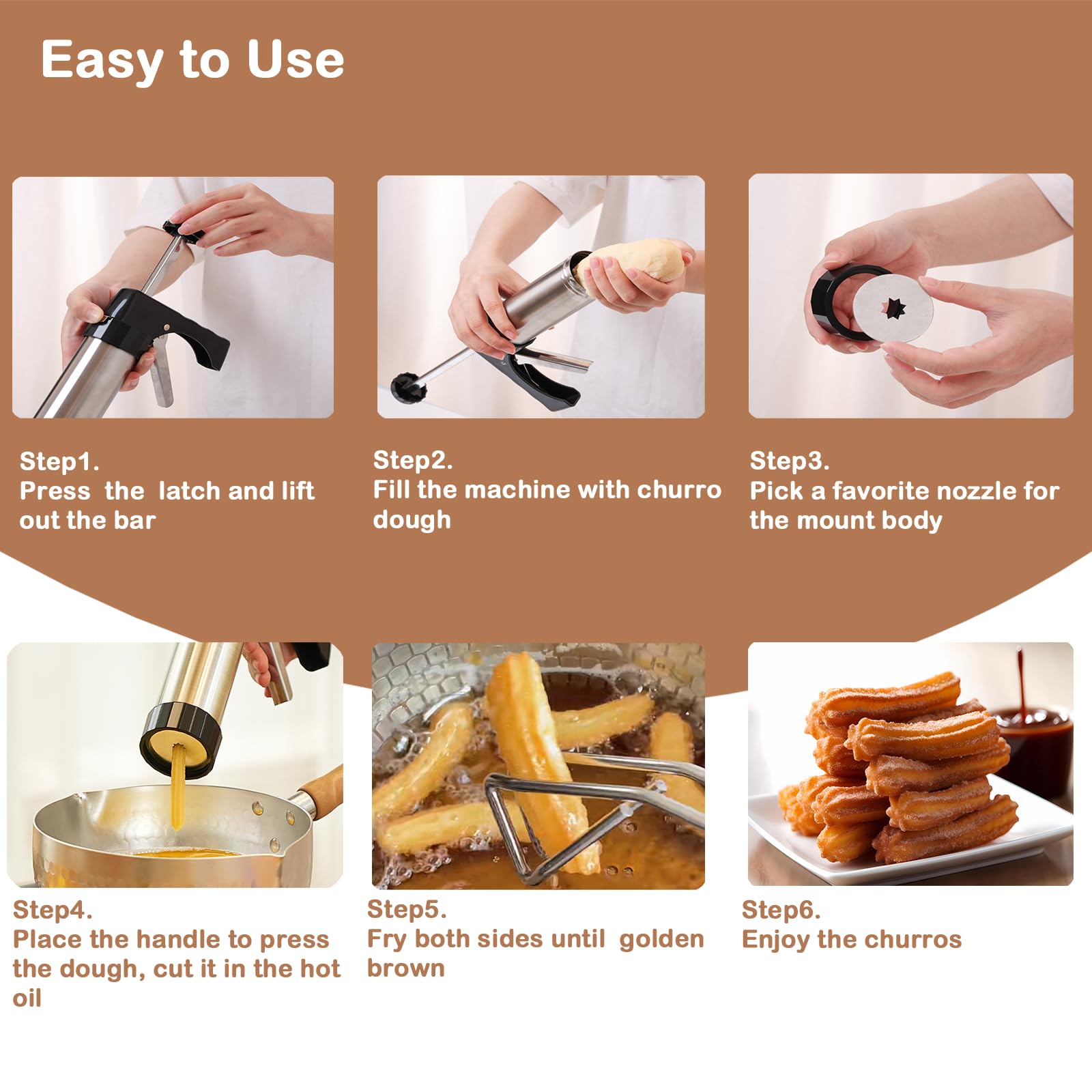 Традиционная машина для изгото – обзор и цена Churros Maker Gun