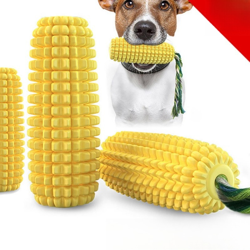 Игрушка-зубная щетка для собак – обзор и цена Corn Dog Stick
