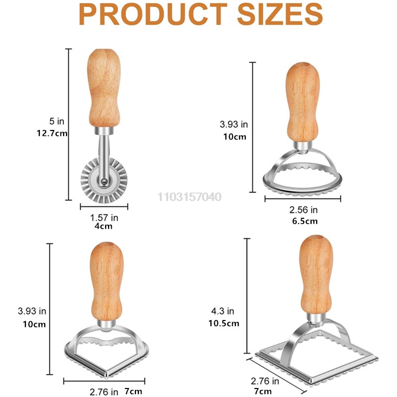 3/4 шт., набор ручных форм для – обзор и цена Dumpling Press Set