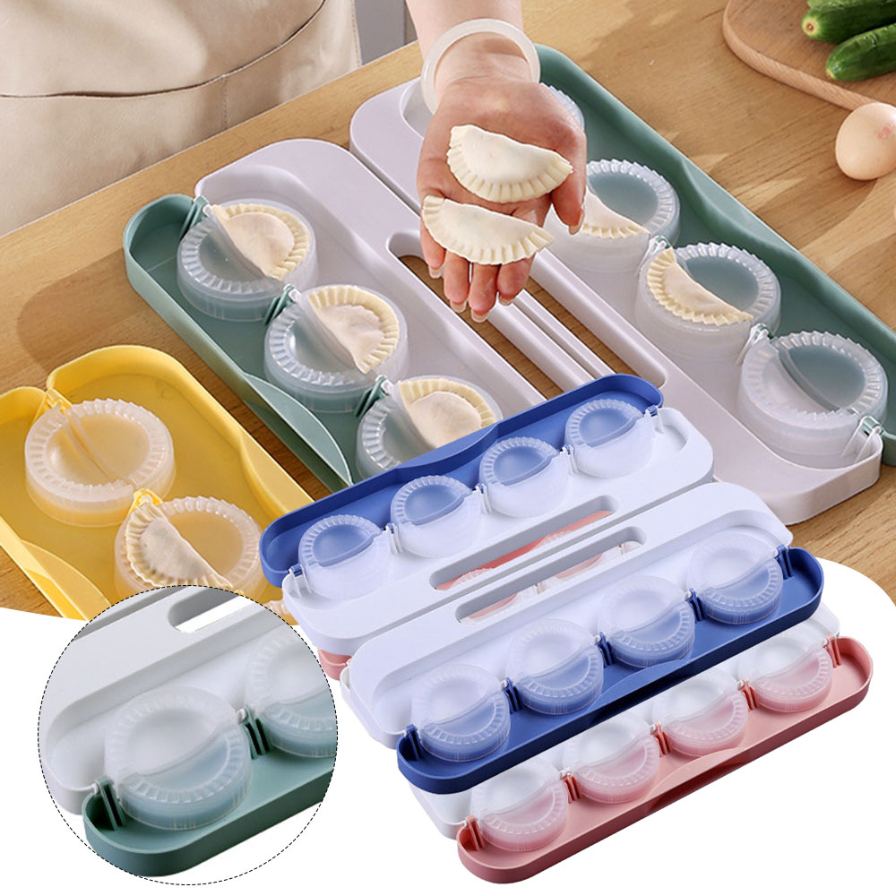 DIY пельмени 8-сеточный пресс  – обзор и цена Dumpling Press Set