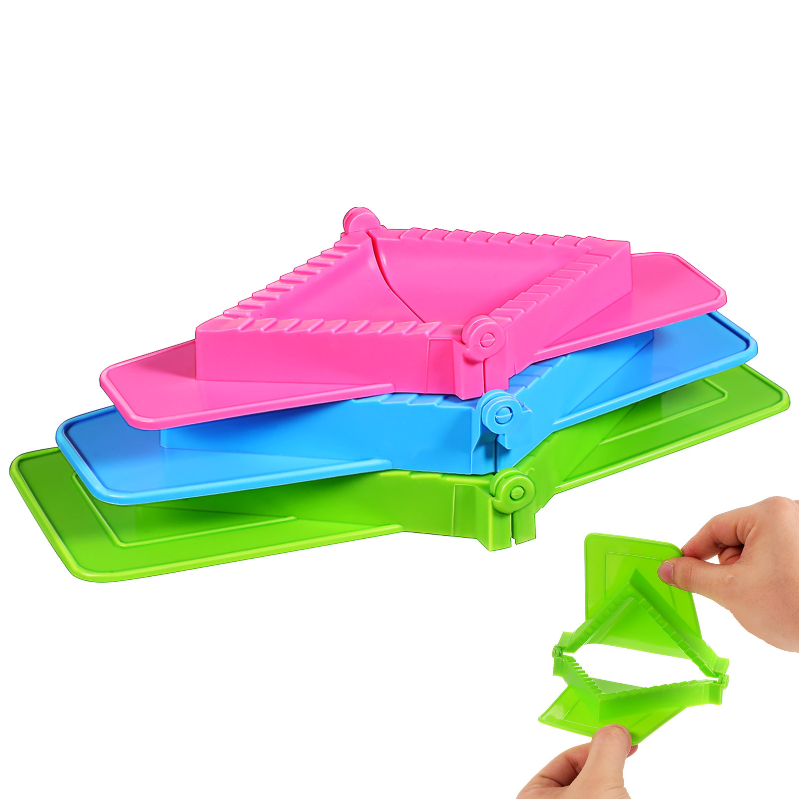 Набор из 3 пластиковых форм дл – обзор и цена Dumpling Press Set