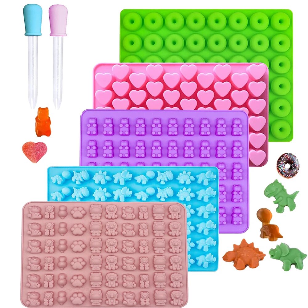 Формы для клейких медведей, си – обзор и цена Donut Mold Silicone