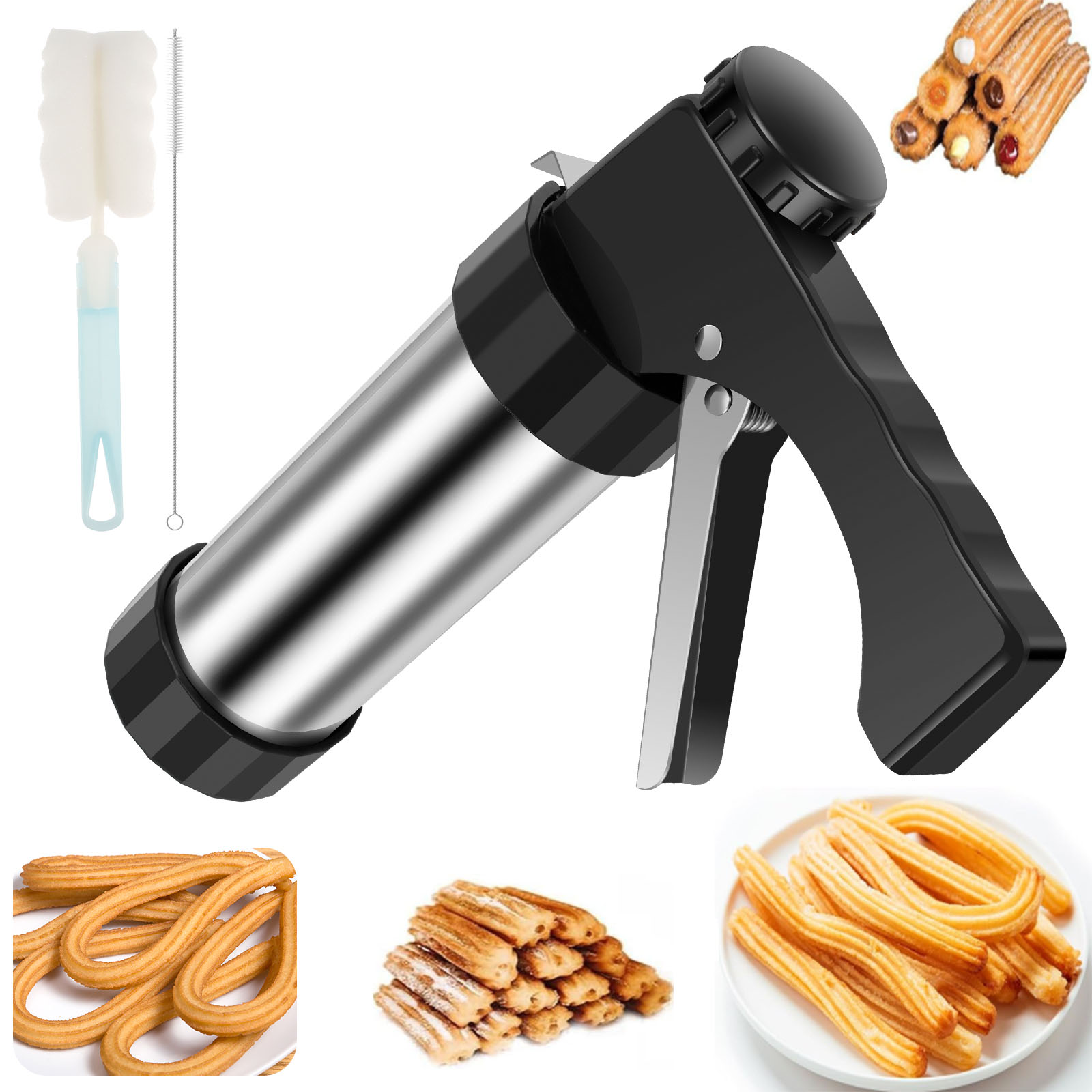 Машина для изготовления чурро, – обзор и цена Churros Maker Gun