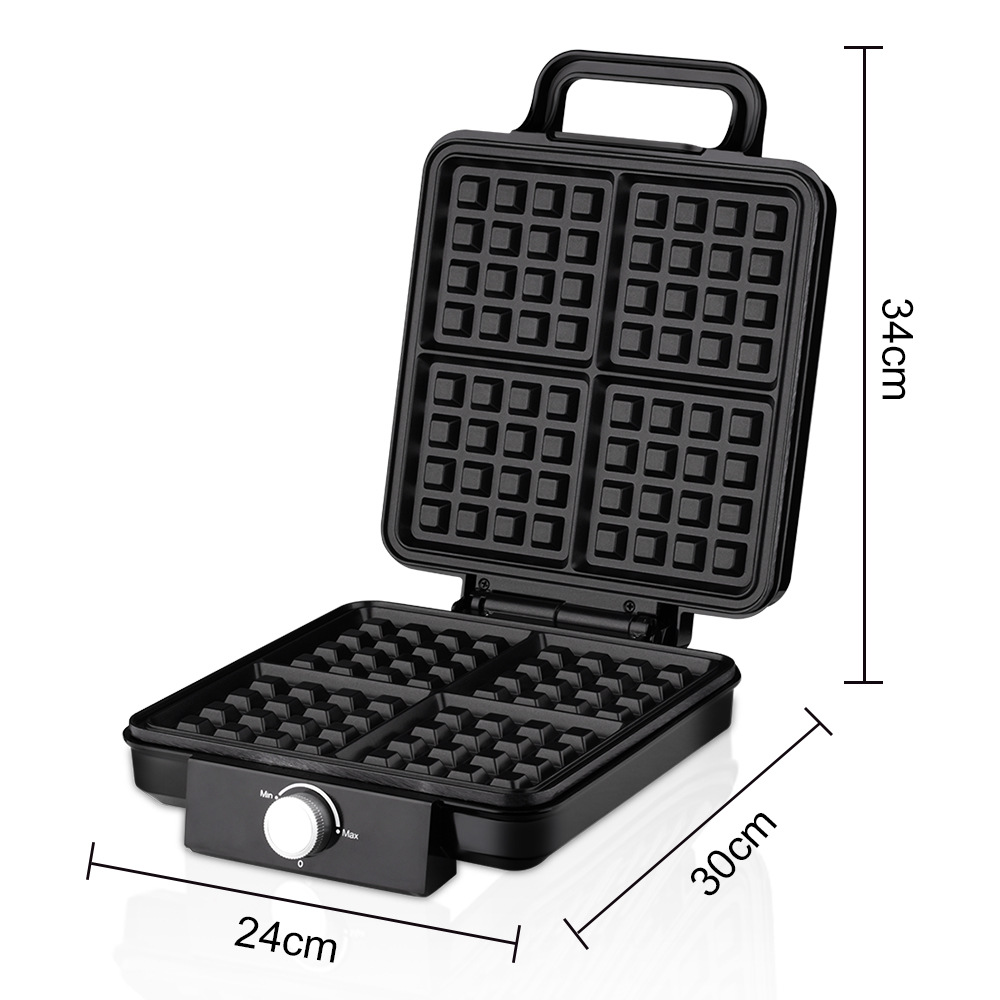 Бельгийская вафельница с 4 лом – обзор и цена Egg Waffle Pan