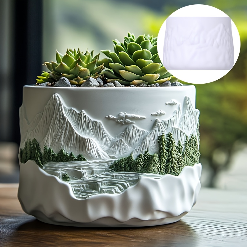 Горный рельеф, сочные растения – обзор и цена Potsticker Mold