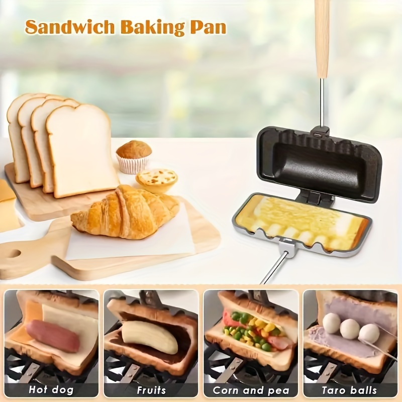 1 шт., сэндвичница для завтрак – обзор и цена Hot Dog Press