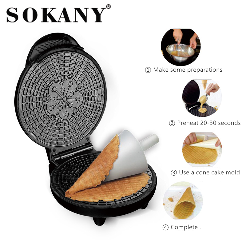 Электрическая машина для приго – обзор и цена Waffle Cone Maker