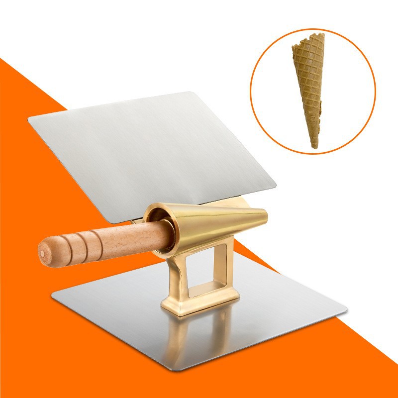 Профессиональный медный конусн – обзор и цена Waffle Cone Maker