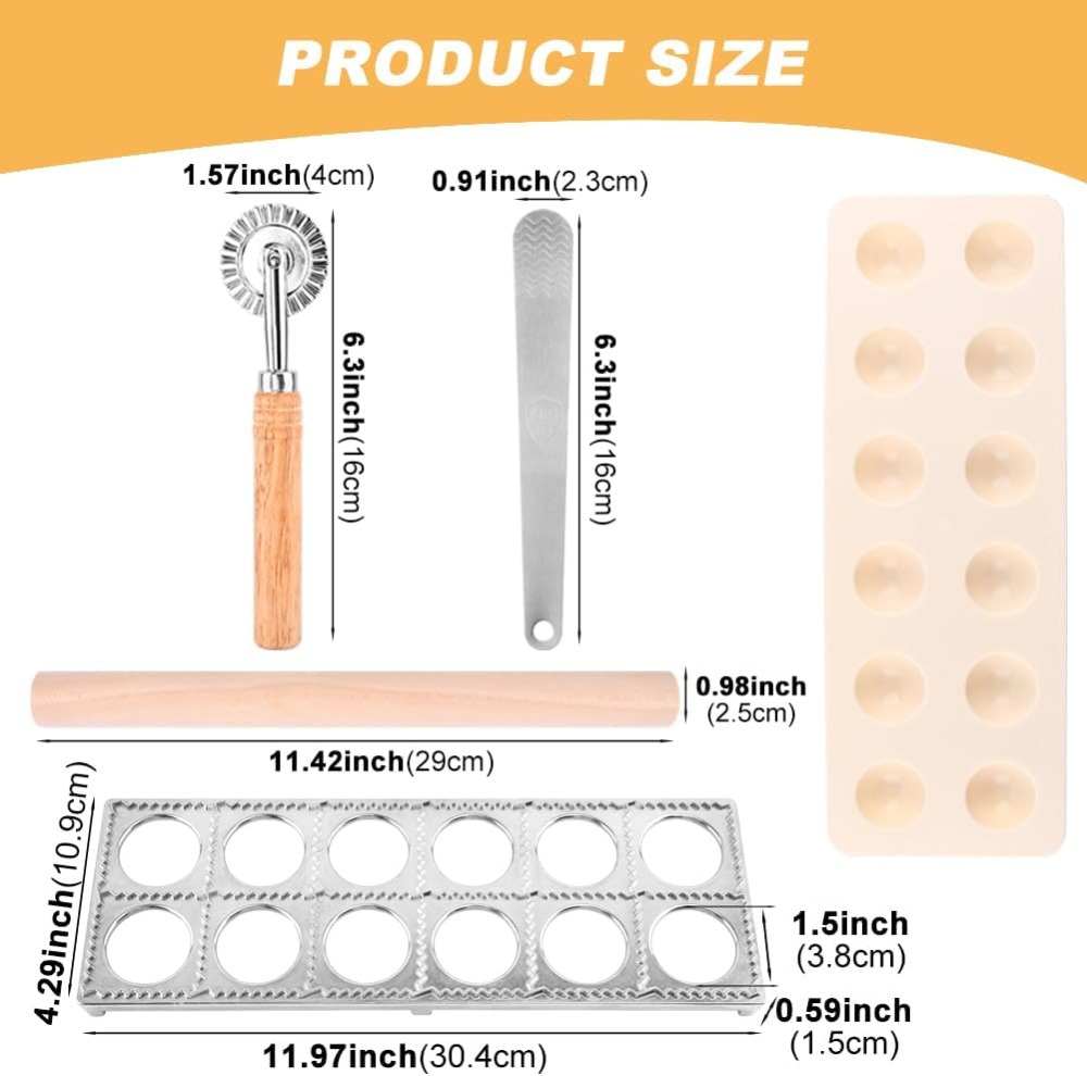 Набор для приготовления равиол – обзор и цена Dumpling Press Set