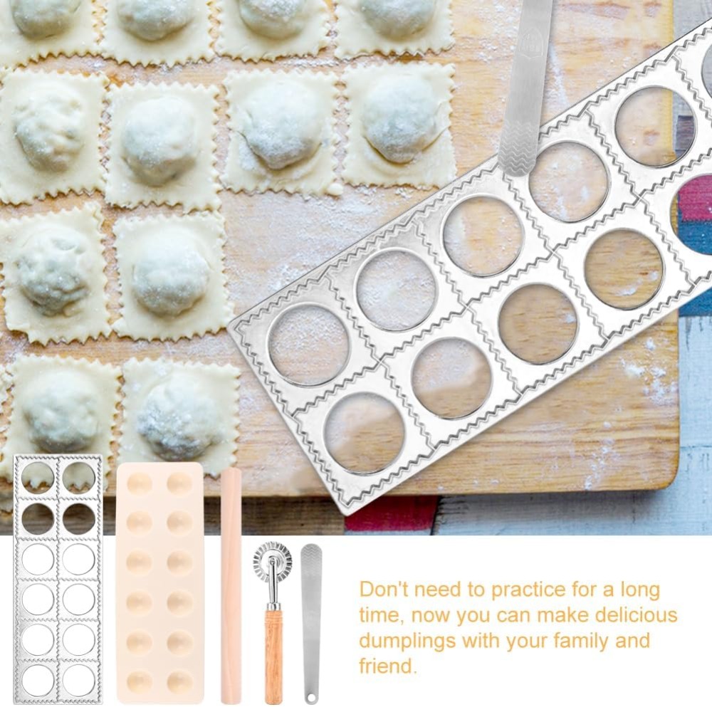 Набор для приготовления равиол – обзор и цена Dumpling Press Set