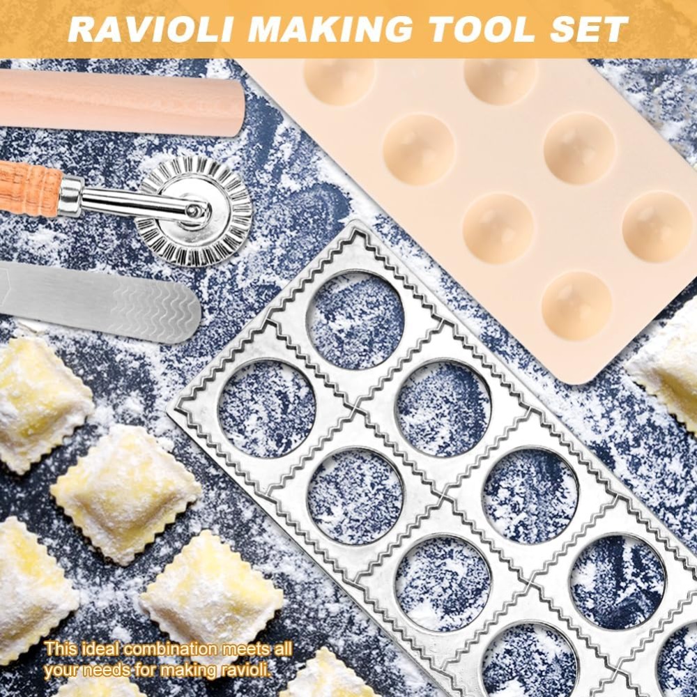 Набор для приготовления равиол – обзор и цена Dumpling Press Set