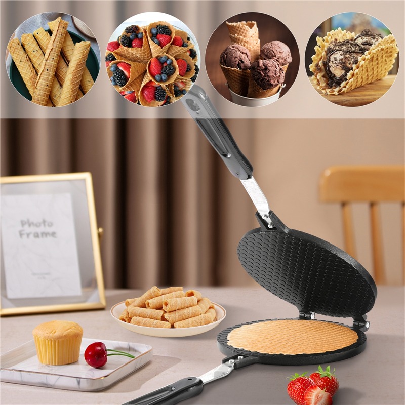 22 см антипригарная вафельница – обзор и цена Waffle Cone Maker