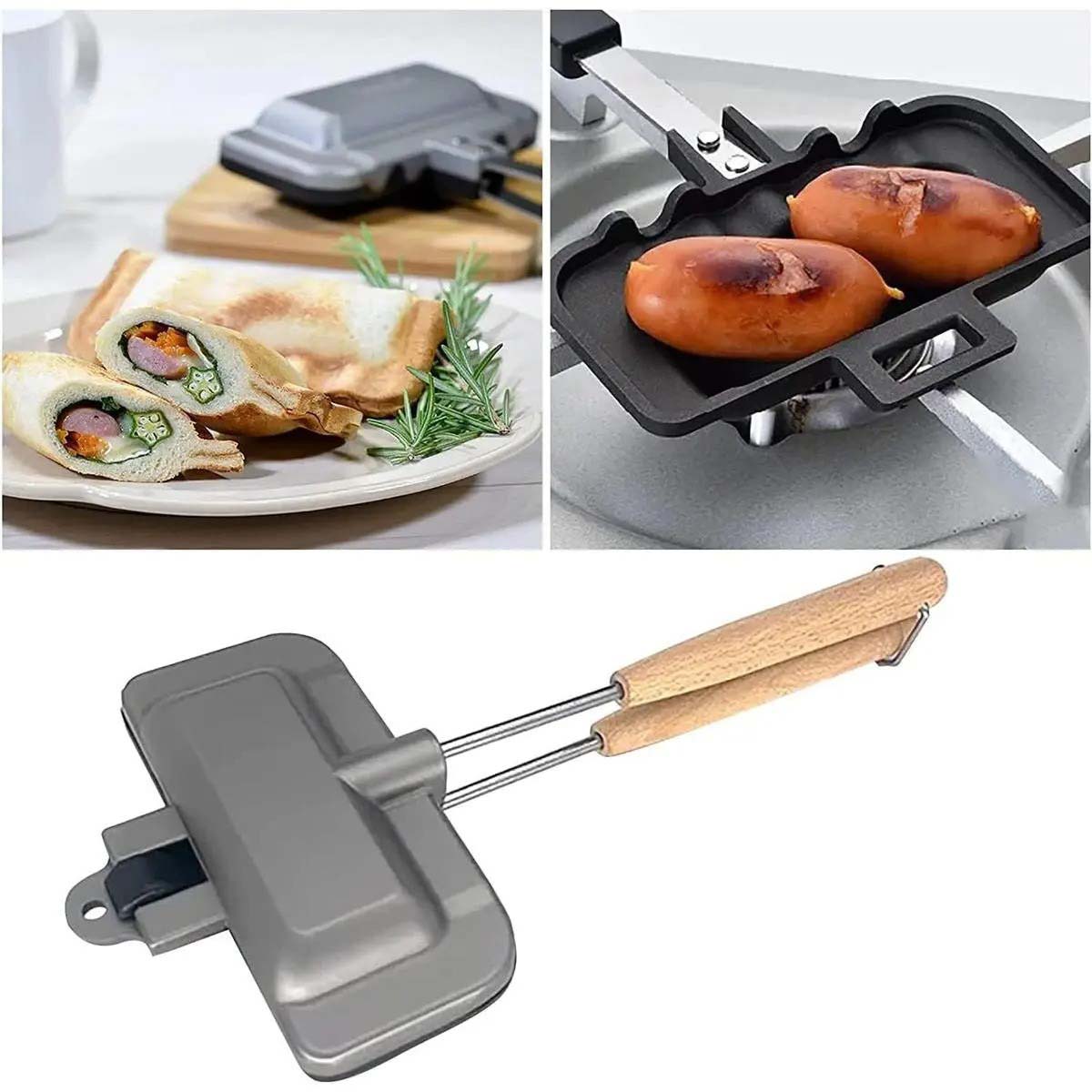 Универсальная сэндвичница 4-в- – обзор и цена Hot Dog Press