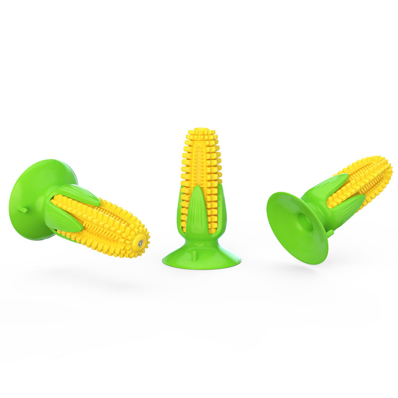 Игрушка для собак с присоской  – обзор и цена Corn Dog Stick