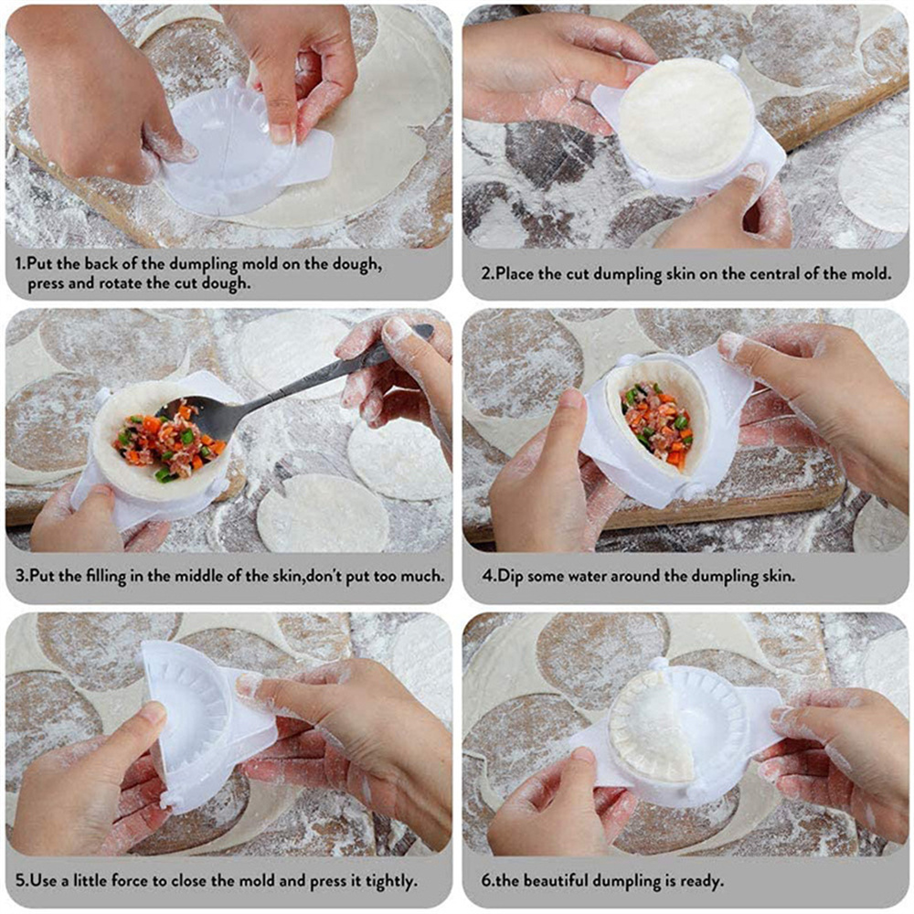 4-размерная форма для пельмене – обзор и цена Dumpling Press Set