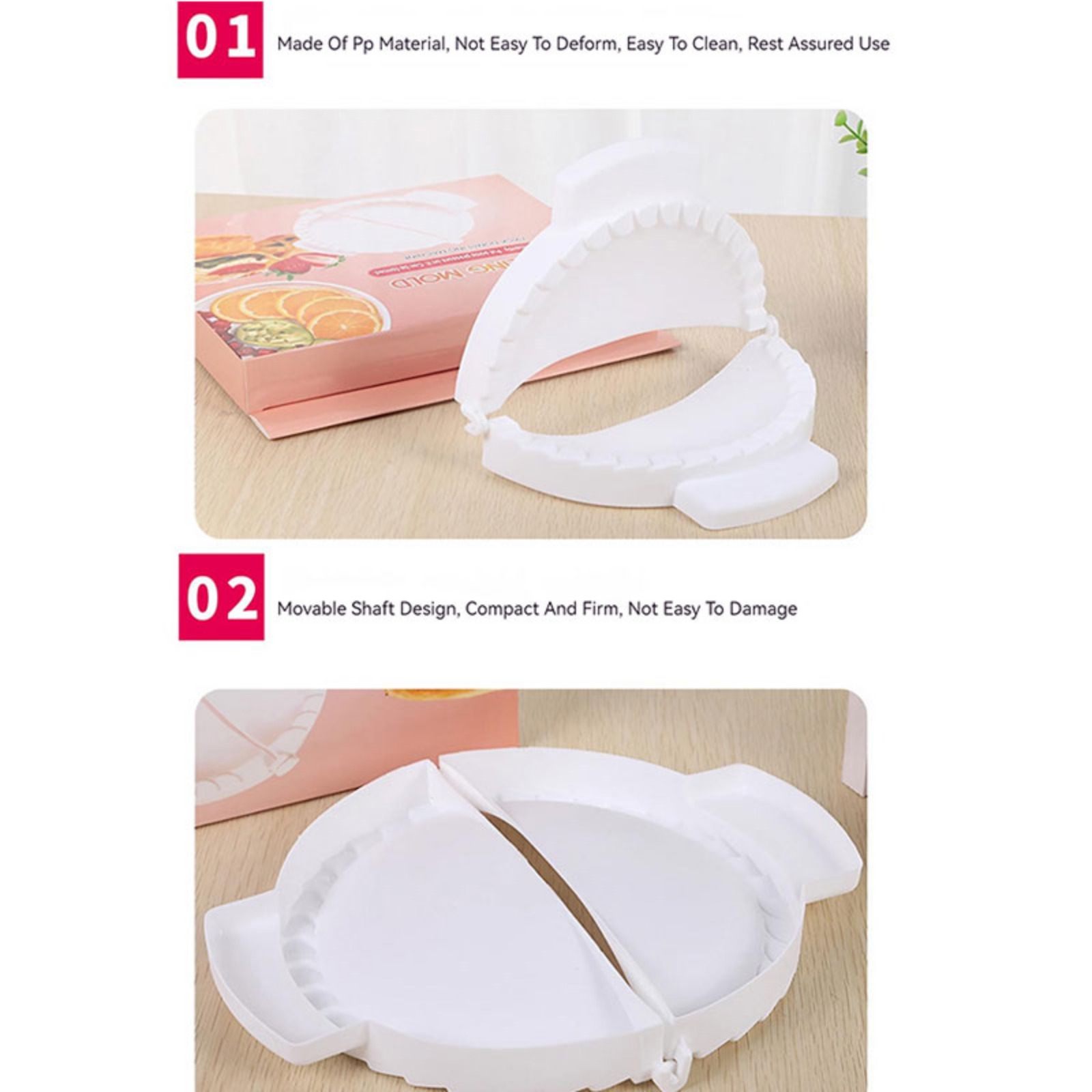 JJYY обновленная форма для пел – обзор и цена Dumpling Press Set