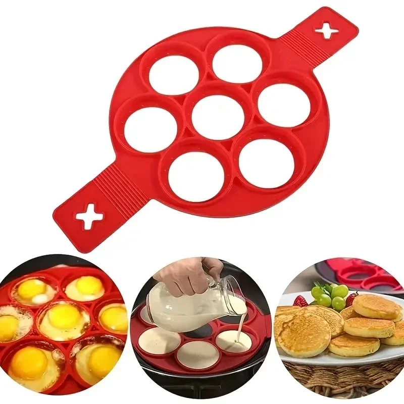 Силиконовая круглая сковорода  – обзор и цена Egg Waffle Pan