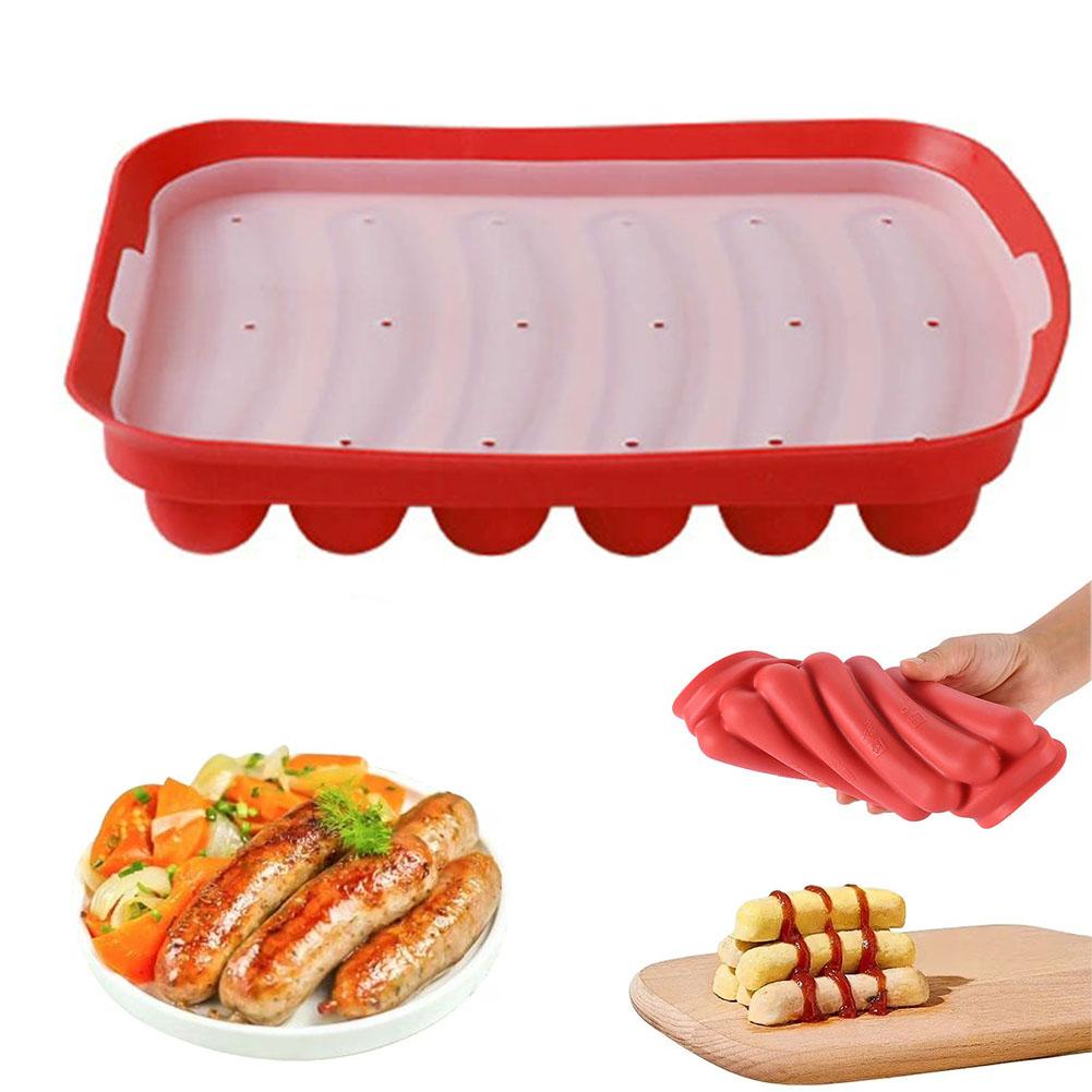 Силиконовая форма для сосисок  – обзор и цена Hot Dog Press